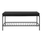 Bancă Vita - Design Minimalist, Negru, 100 cm